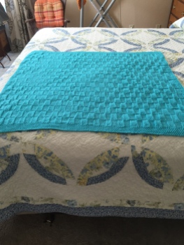 Turquoise Baby Afghan
